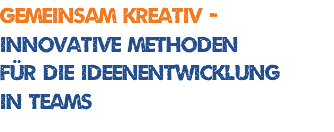 Creability Gemeinsam Kreativ